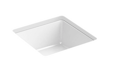 Load image into Gallery viewer, Kohler Verticyl 13-1/16" Square Vitreous China Undermount Bathroom Sink with Overflow Drain 2718AH
