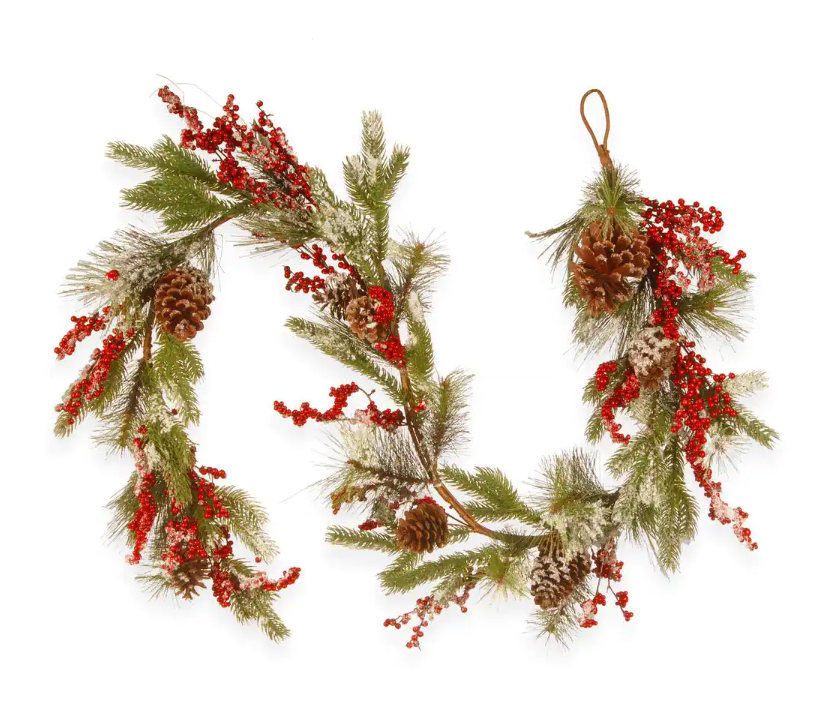 Pine Cone 6 ft. Garland