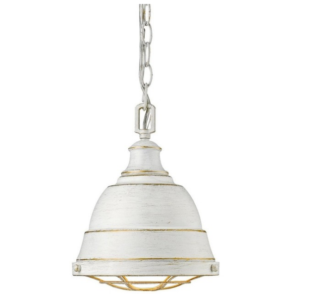 Golden Lighting 7312-S FW Bartlett - 1 Light Small Pendant (Set of 2) 6280RR (2 boxes)