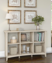 Load image into Gallery viewer, Bush Furniture Salinas 6 Cube Organizer, Antique White
