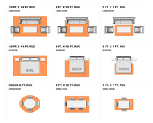 Load image into Gallery viewer, Courtyard Black/Gray 4 ft. x 6 ft. Chevron Tribal Indoor/Outdoor Area Rug
