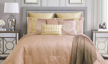 Load image into Gallery viewer, Wynne 10 pc Comforter Set - Blush - Queen 344AH
