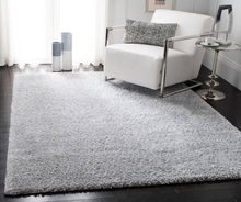Load image into Gallery viewer, August Shag Silver 9 ft. x 12 ft. Solid Area Rug
