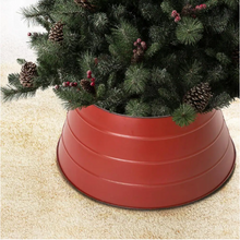 Load image into Gallery viewer, 22 in. D Painted Red Metal Tree Collar
