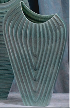 Load image into Gallery viewer, Global Views Ripple Azure Large Vase 5101RR
