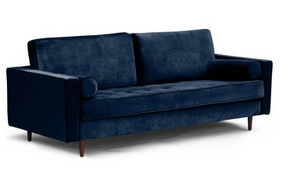 Bloomfield Sofa, Sapphire Blue Velvet 3132AH