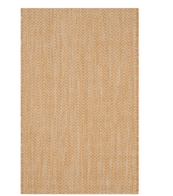 Load image into Gallery viewer, Courtyard Natural/Cream 2 ft. x 4 ft. Geometric Indoor/Outdoor Area Rug
