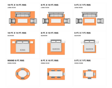 Load image into Gallery viewer, Skyler Ivory/Gray 9 ft. x 12 ft. Geometric Area Rug
