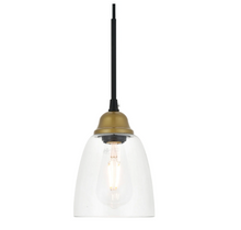 Load image into Gallery viewer, Elegant Lighting Felicity Single Light 6&quot; Wide Mini Pendant MRM1297
