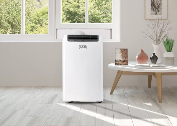 Black + Decker 14000 BTU Portable Air Conditioner for 700 Square Feet Sq. Ft. with Heater and Remote Included