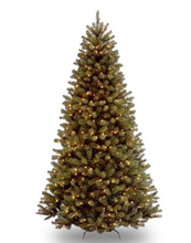 Load image into Gallery viewer, 10 ft. North Valley Spruce Artificial Christmas Tree with Clear Lights
