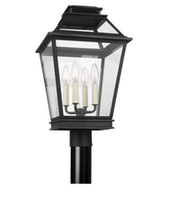 Load image into Gallery viewer, Generation Lighting Falmouth 4 Light 22&quot; Tall Outdoor Single Head Post Light
