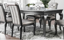 Load image into Gallery viewer, Furniture of America Amina Dining Table in Gray CM3219GY-T 6606RR-OB
