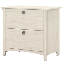 Load image into Gallery viewer, Salinas 2 Drawer Lateral File Cabinet in Antique White - Engineered Wood 6574RR
