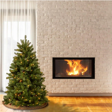 Load image into Gallery viewer, 4-1/2 ft. Feel Real Newberry Spruce Hinged Tree with 450 Dual Color LED Lights
