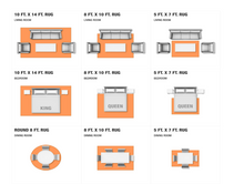 Load image into Gallery viewer, Courtyard Navy/Ivory 2 ft. x 10 ft. Border Indoor/Outdoor Runner Rug
