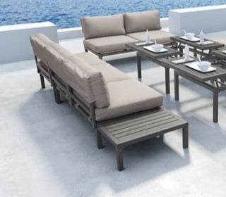 Santorini Side Table Dark Gray #1098HW