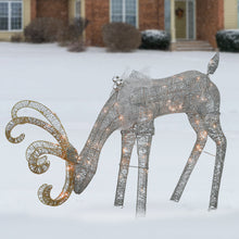 Load image into Gallery viewer, 28in. Reindeer Decoration with LED Lights
