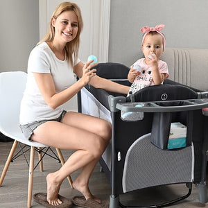 2-In-1 Baby Bassinet & Bedside Sleeper