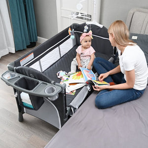 2-In-1 Baby Bassinet & Bedside Sleeper