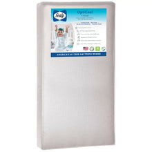 Load image into Gallery viewer, 2-Stage Waterproof Standard Crib/Toddler Mattress crib/toddler bed
