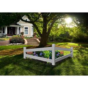 2.44 ft. H x ft. W Split Vinyl Fencing MRM3011