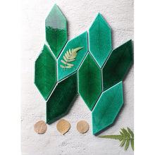 Load image into Gallery viewer, Spring 2.5 x 7.25&quot; Porcelain Mosaic Sheet Wall Tile
