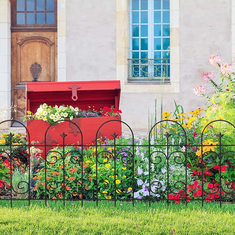 2.8 ft. H x 10 ft. W Metal Fencing