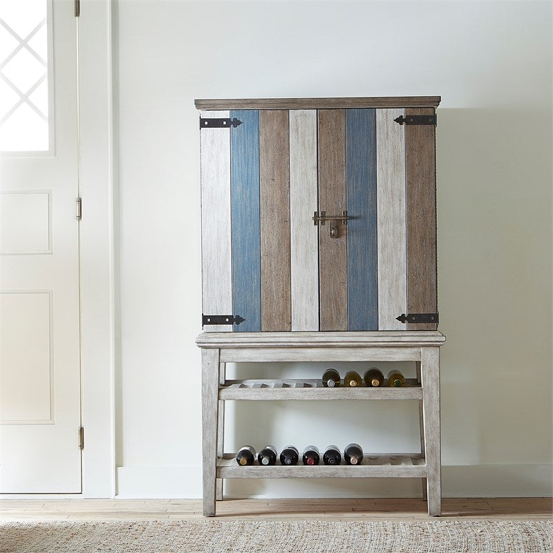 Liberty Furniture  Heartland Wine Cabinet 4972RR