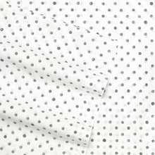 Load image into Gallery viewer, 200 Thread Count Polka Dots 100% Cotton Percale Sheet Set GL772
