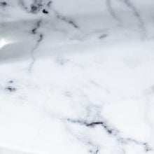 Load image into Gallery viewer, Faux White Marble &amp; Dark Taupe Coffee Table
