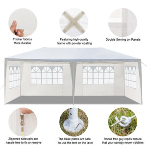 20 Ft. W x 10 Ft. D Steel Party Tent