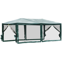 Load image into Gallery viewer, 20 Ft. W x 10 Ft. D Steel Pop-Up Party Tent Canopy 1892CDR
