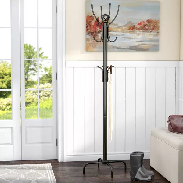 20'' Wide Metal Freestanding Coat Rack