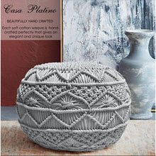 Load image into Gallery viewer, 20&#39;&#39; Wide Round Pouf Ottoman MRM3260
