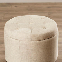 Load image into Gallery viewer, 20&#39;&#39; Wide Tufted Round Storage Ottoman with Storage 2811AH
