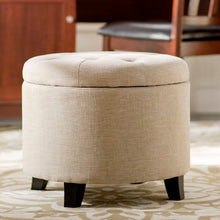 Load image into Gallery viewer, 20&#39;&#39; Wide Tufted Round Storage Ottoman with Storage 2811AH
