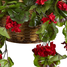 Load image into Gallery viewer, 21.5&quot; Artificial Flowering Plant in Basket

