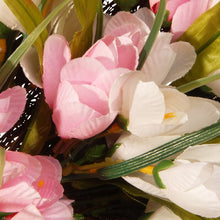 Load image into Gallery viewer, 21.65&quot; Tulip Wreath - Pink - 341CE
