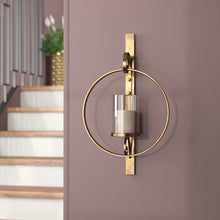 Load image into Gallery viewer, 21.75&quot; Glass Wall Sconce
