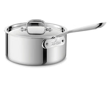 Load image into Gallery viewer, All-Clad d3 Stainless Steel Saucepans, 3 qt.
