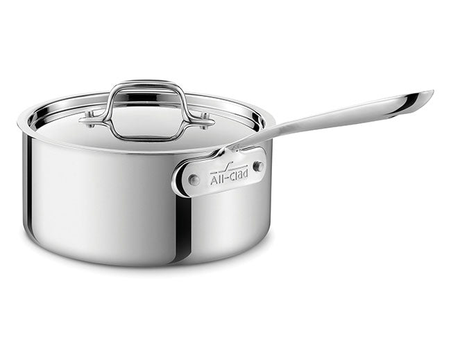 All-Clad d3 Stainless Steel Saucepans, 3 qt.