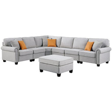 Load image into Gallery viewer, Devion Furniture Fabric Corner Chair
