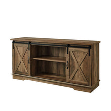 Load image into Gallery viewer, Rustic Oak TV Stand
