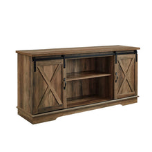 Load image into Gallery viewer, Rustic Oak TV Stand
