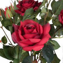 Load image into Gallery viewer, 21&quot; Artificial Flowering Plant in Pot

