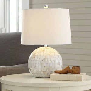 21" Cream Table Lamp