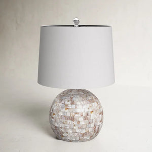 21" Cream Table Lamp