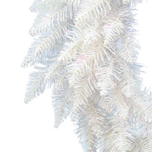 Load image into Gallery viewer, Vickerman 36&quot; Plastic Spruce Artificial Christmas Wreath in Sparkle White
