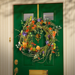 22" PVC and PE Blend Wreath 1144AH